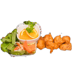 Poulet oder Tofu Nuggets (Vorspeise)